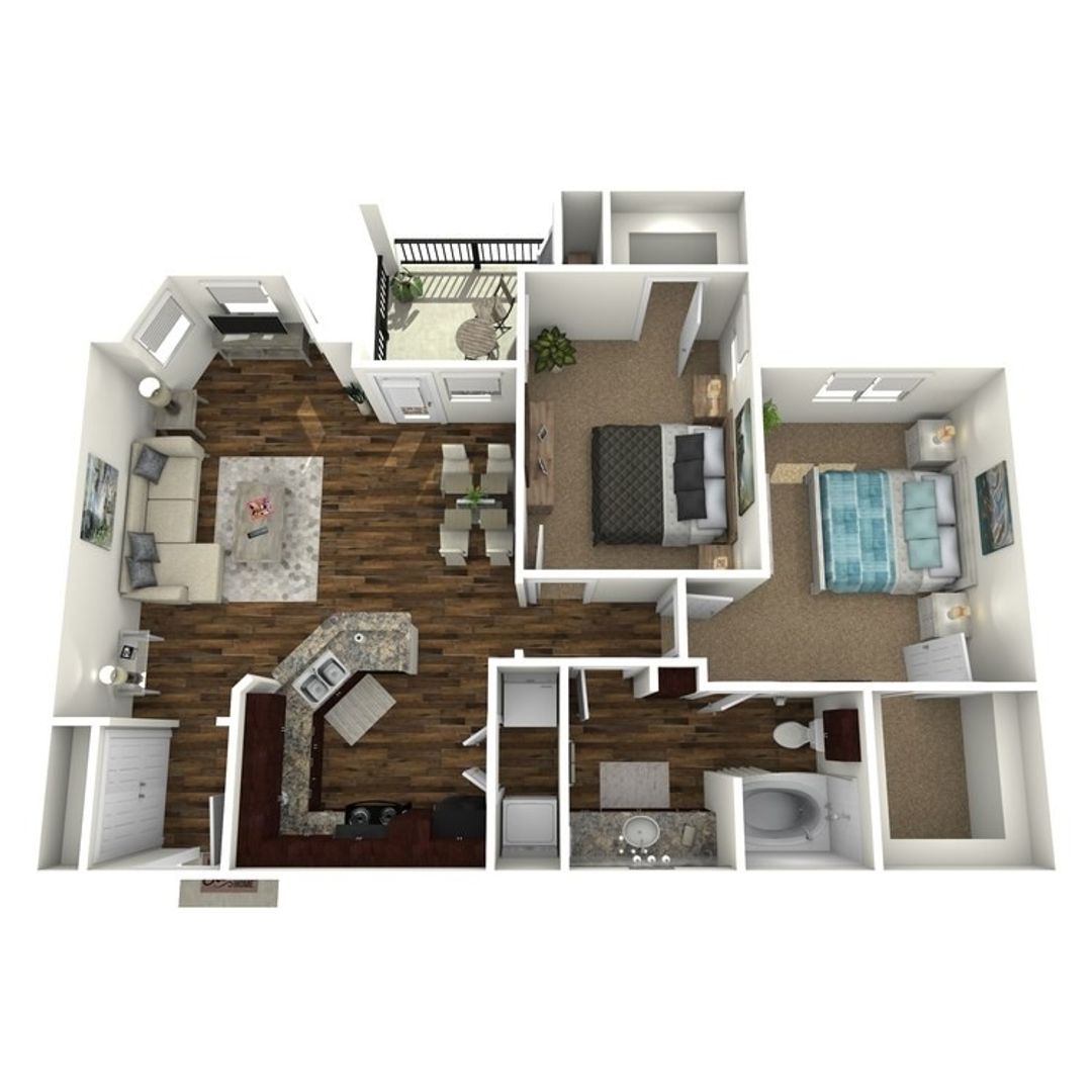 Shenandoah Apartment: 1018 Wellman Road