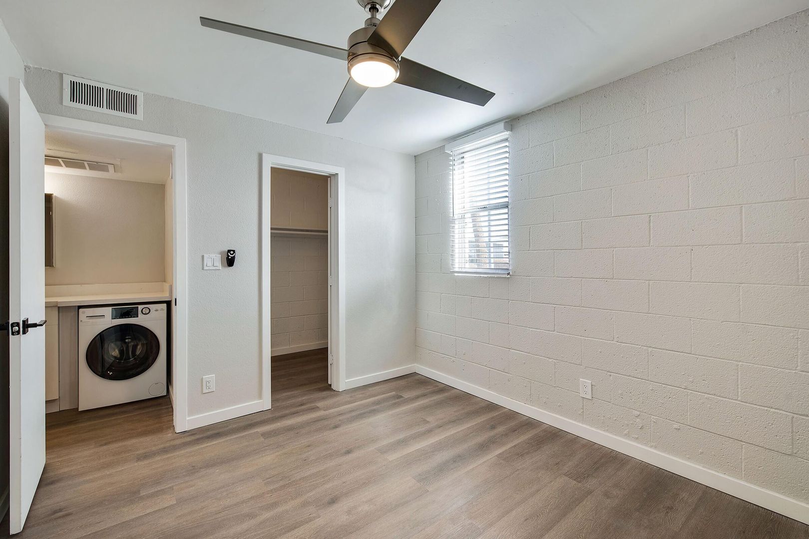 Laundry room at La Cima Apartments