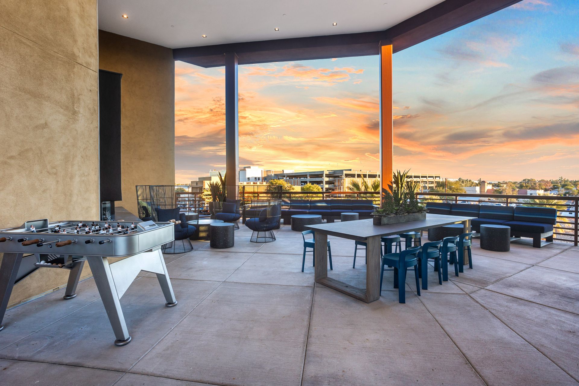 Roof deck at DC Heights (2 of 3)