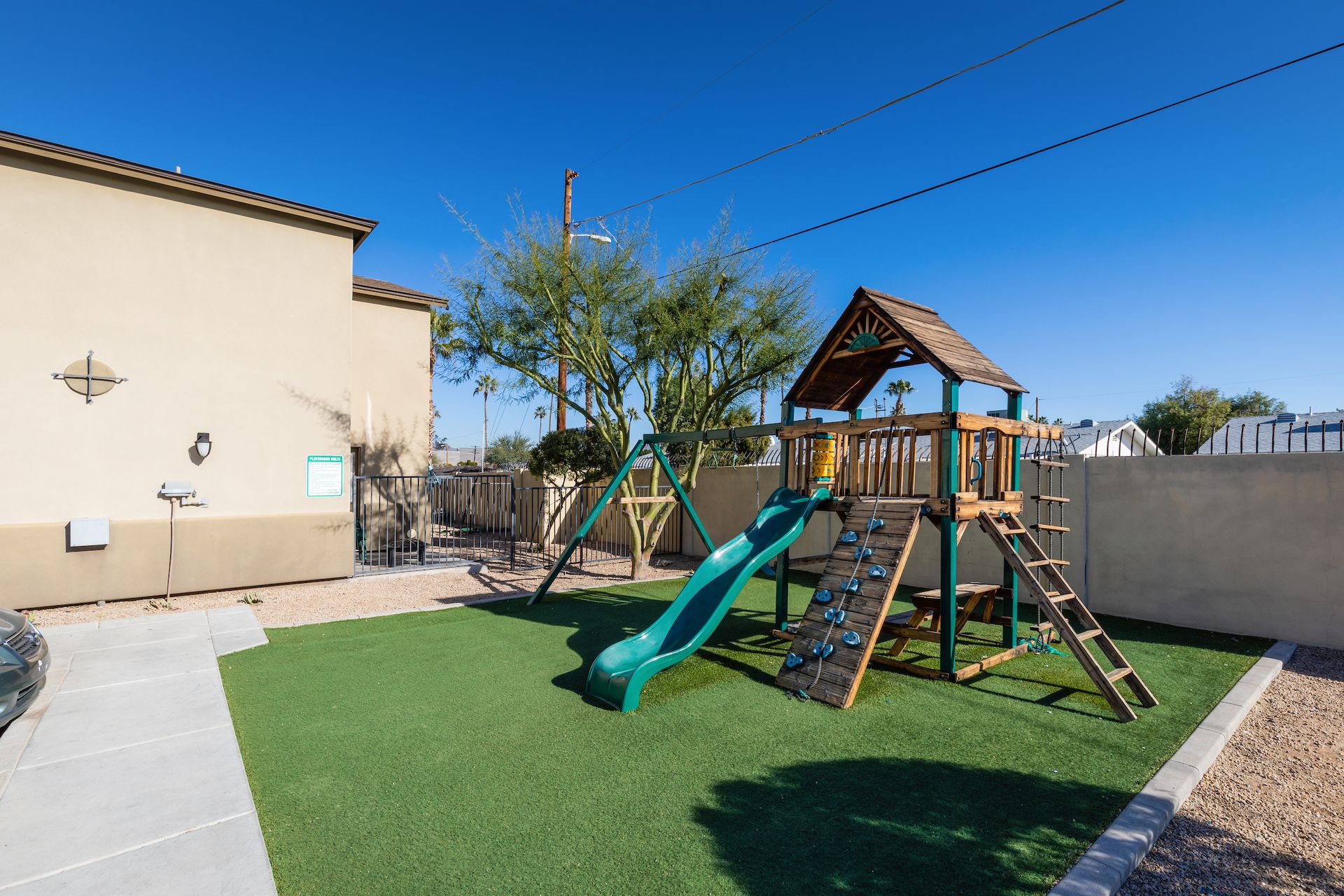 Playground at San Augustine Townhomes.