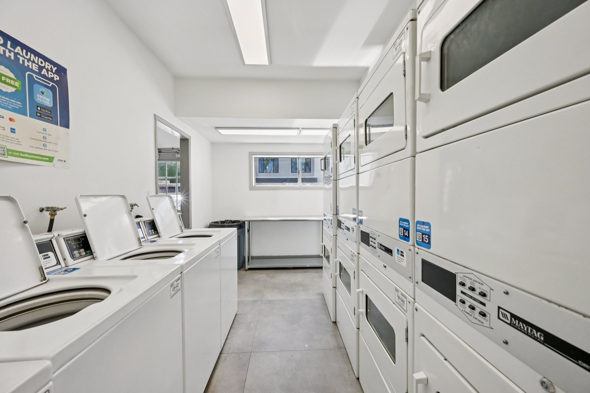 Laundry room at Vesta on 12th (2 of 3)