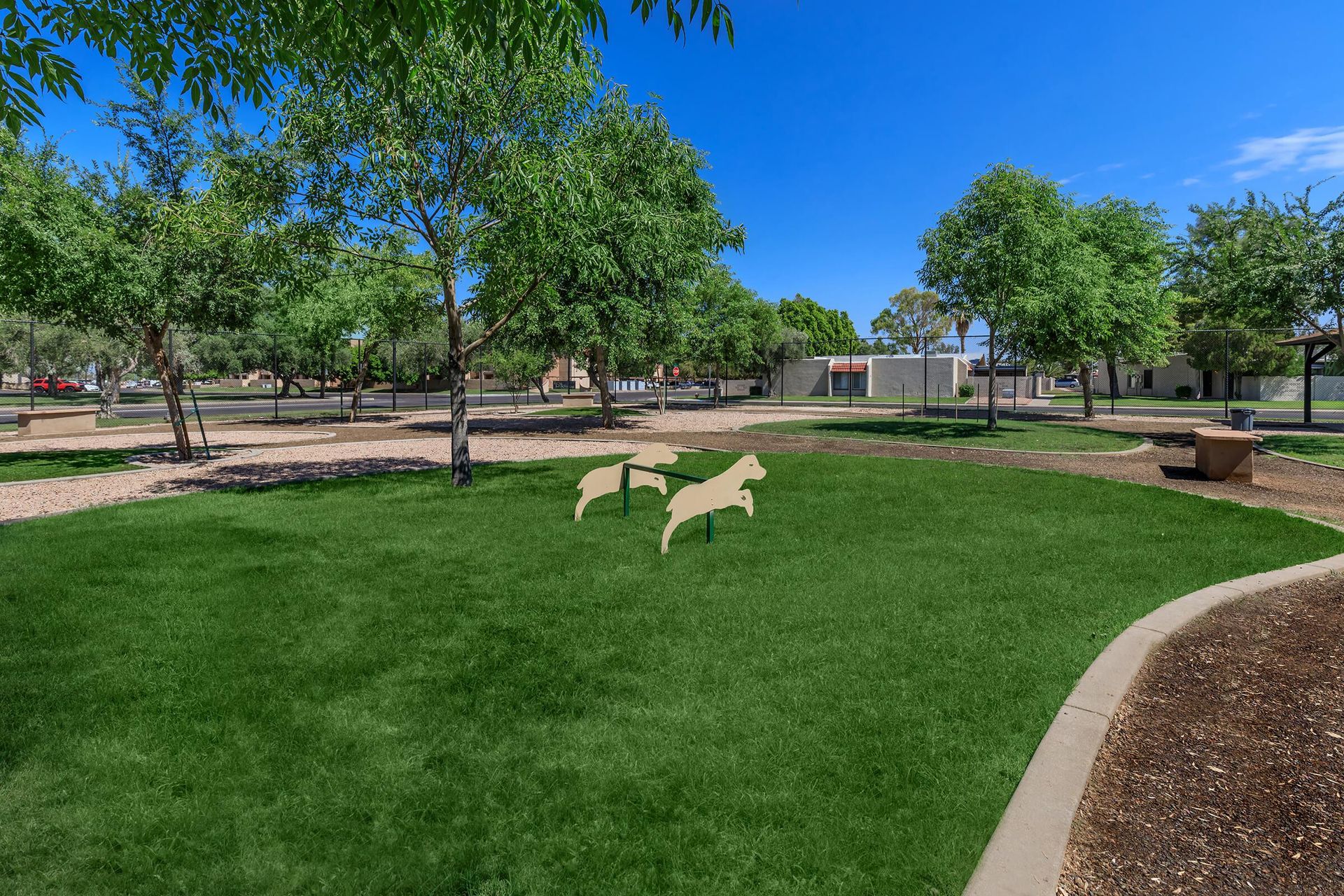 Dog park at Aster on University (Tides On University) (1 of 4)