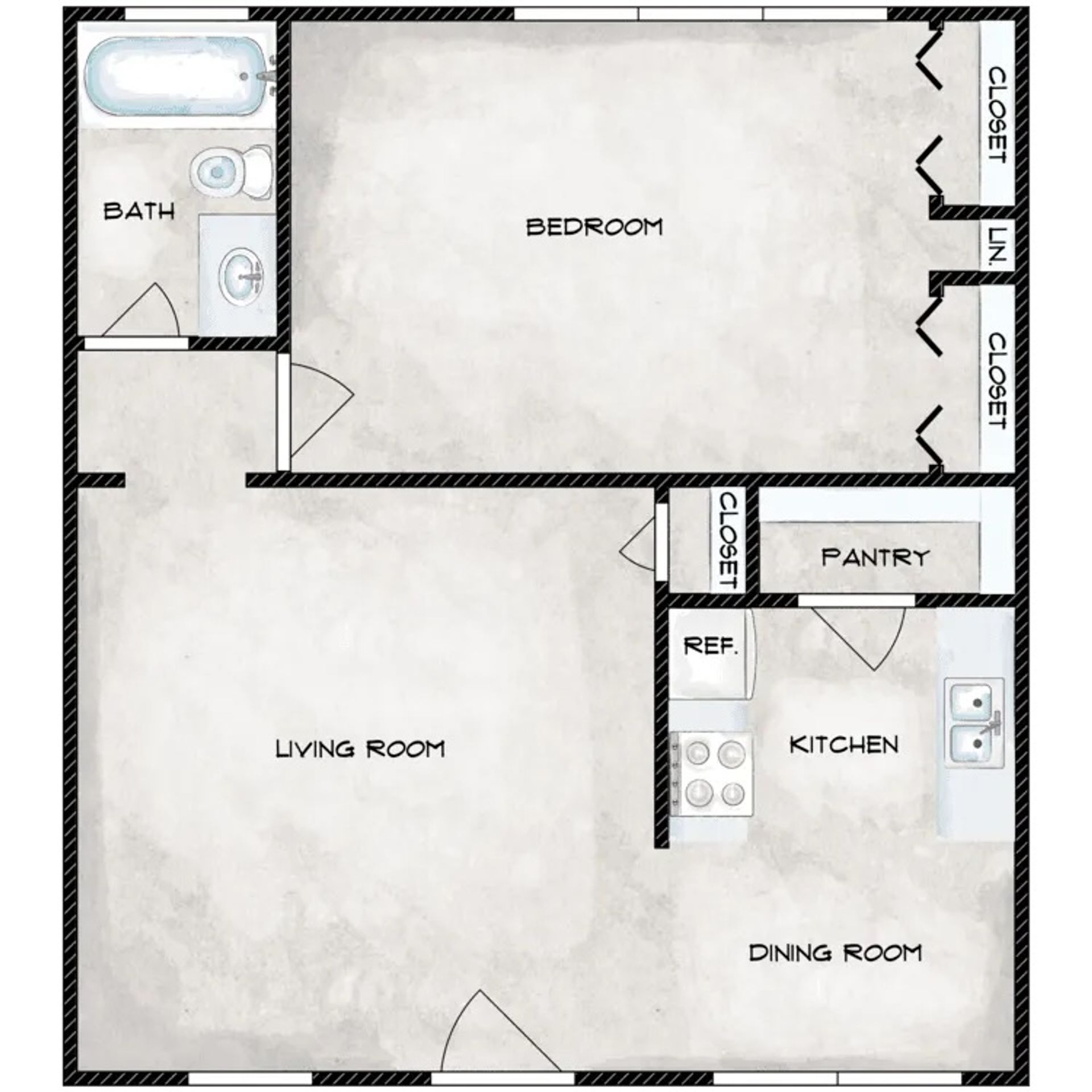 Albuquerque Apartment: 1101 Palomas Drive SE