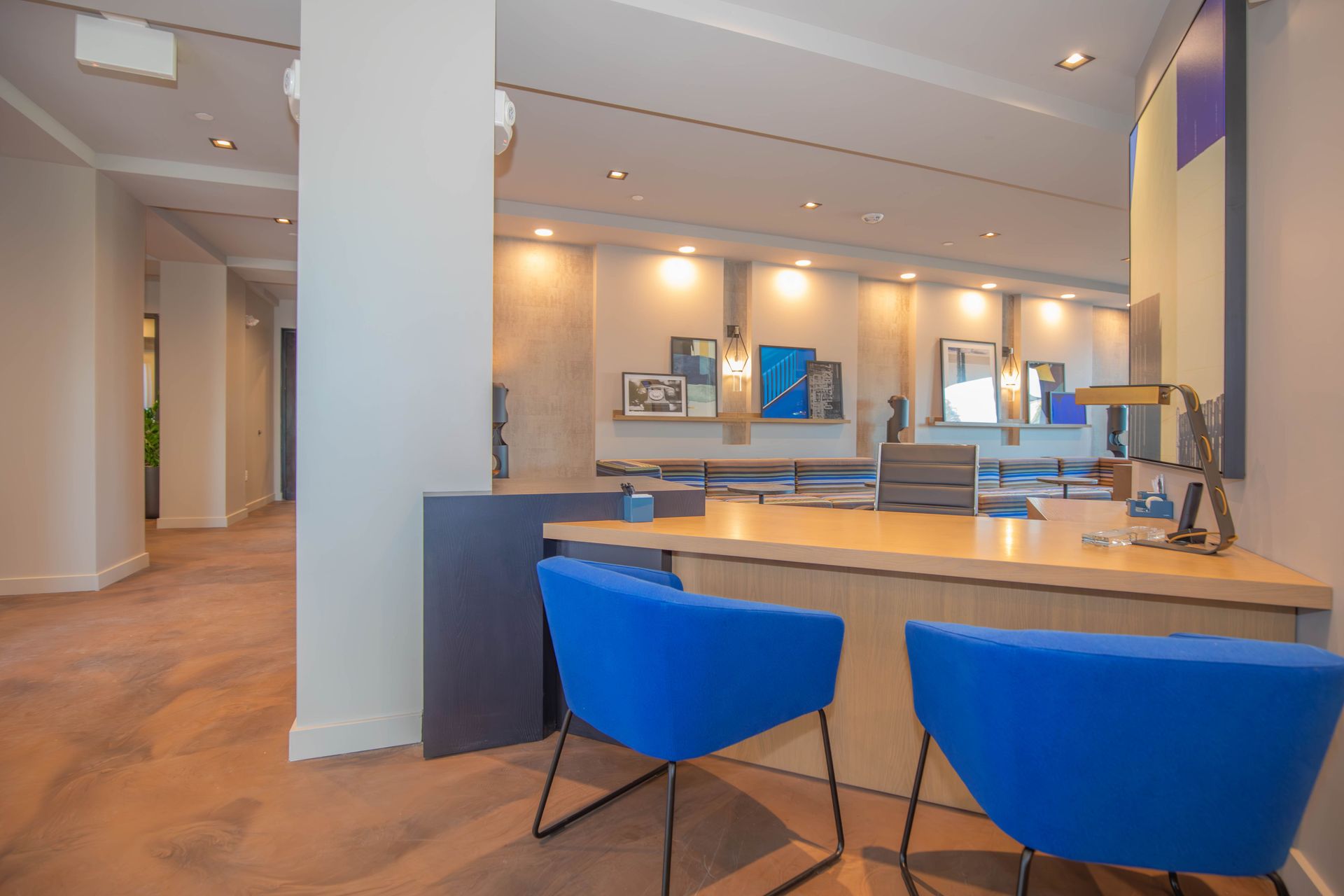 Lobby at DC Heights (2 of 4)
