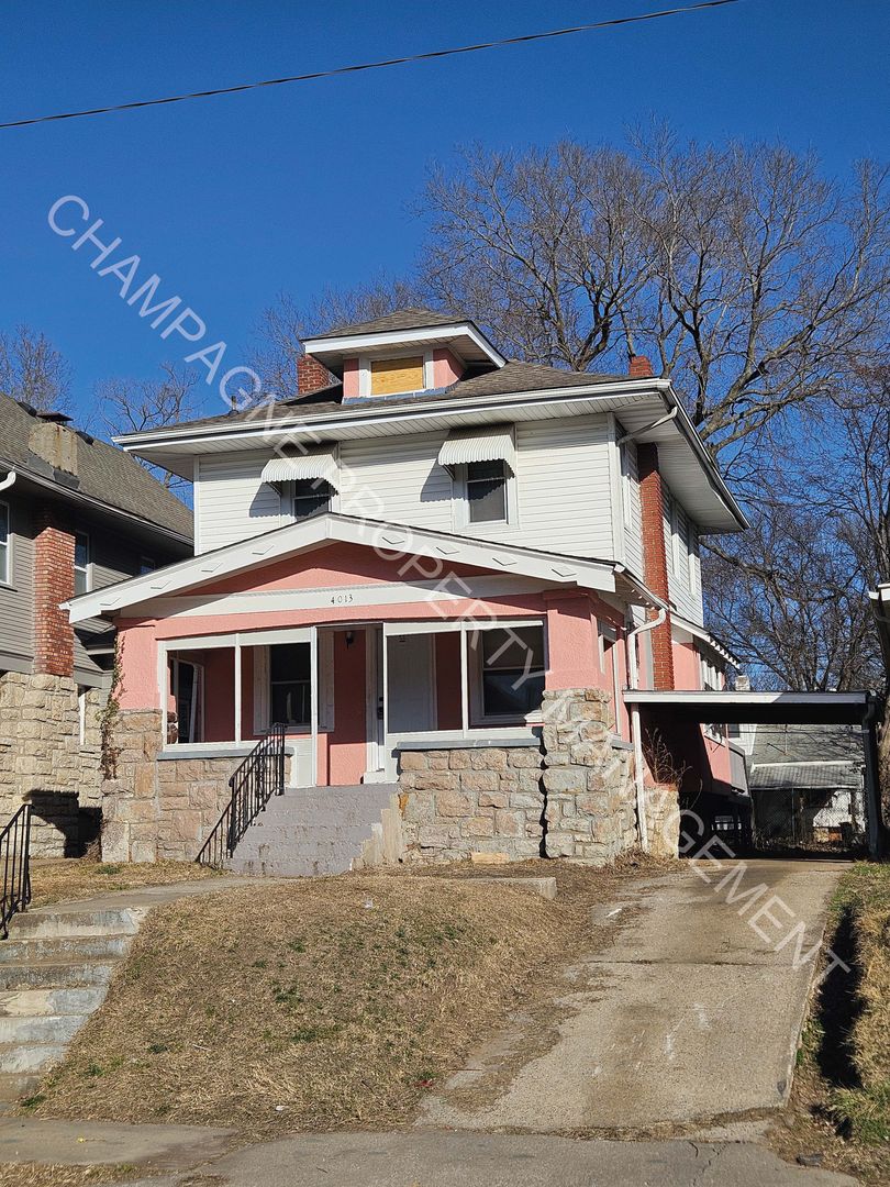 Kansas City House: 4013 Bellefontaine Ave.