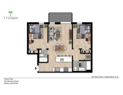 42 North Beacon St, 402, Boston, MA 02134