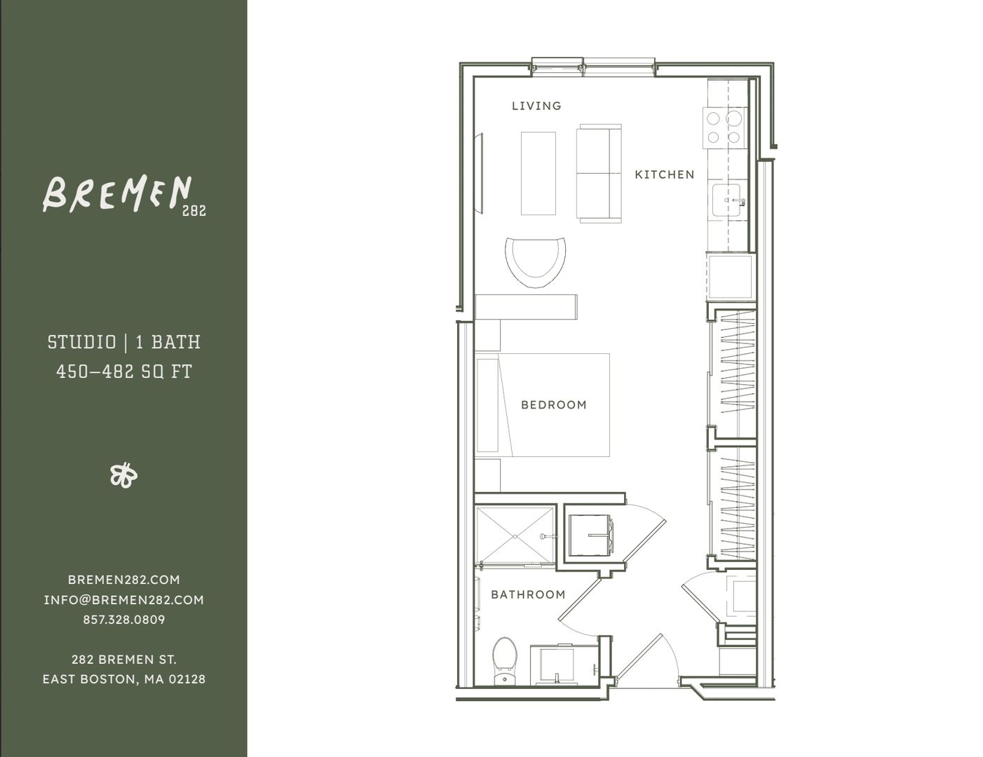 East Boston Apartment: 282 Bremen St