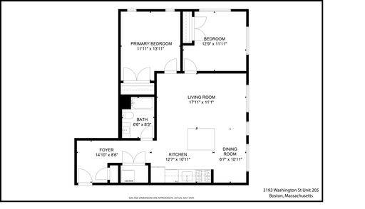 3193 Washington Street, 205, Boston, MA 02130