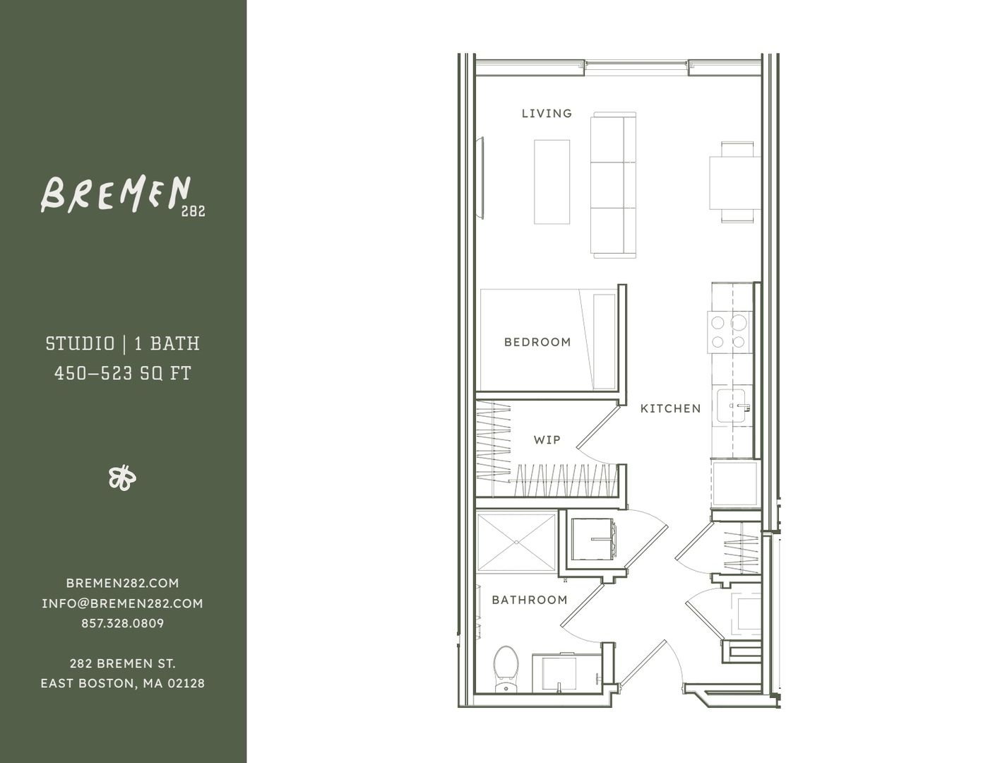 East Boston Apartment: 282 Bremen St