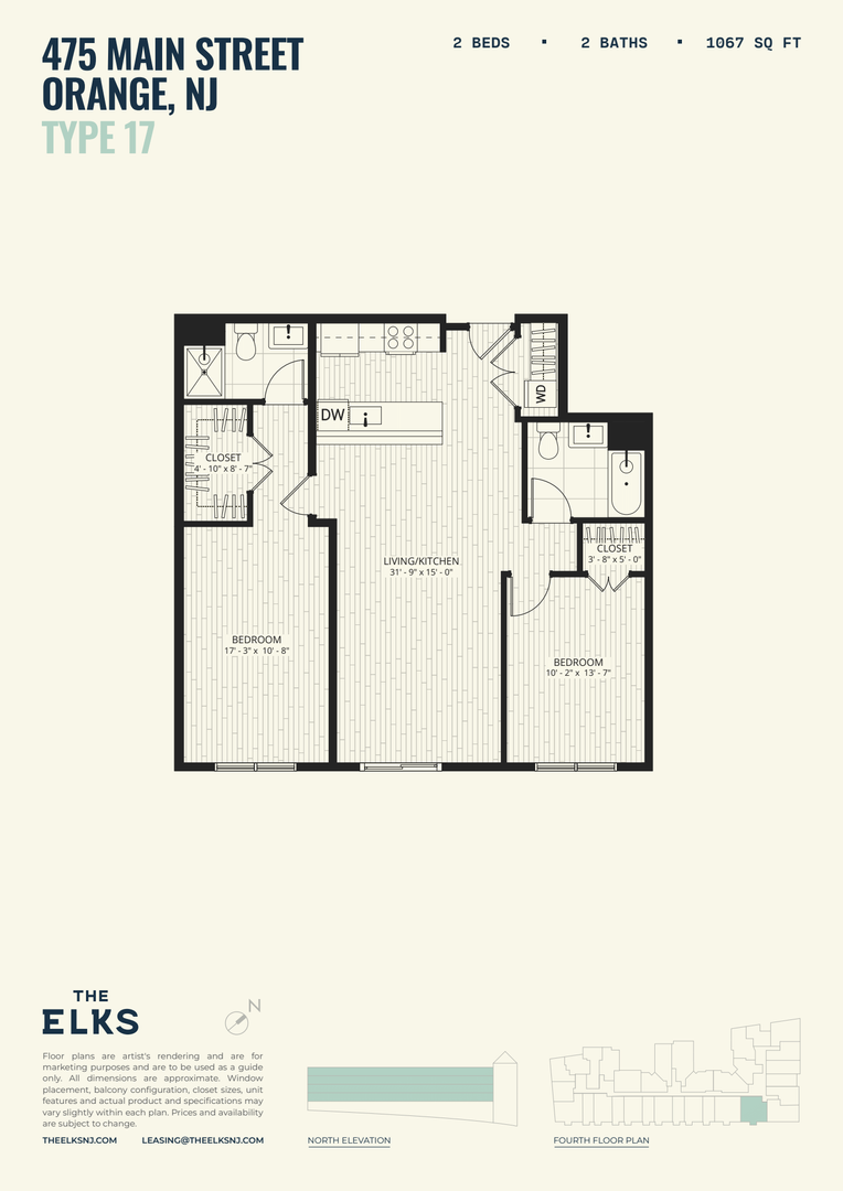 Orange Apartment: 475 Main Street