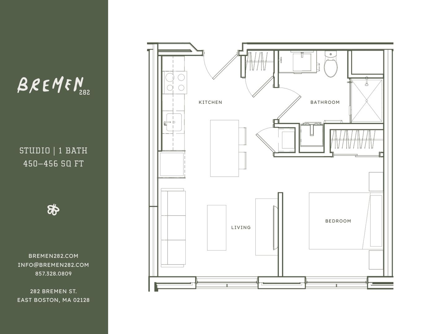 East Boston Apartment: 282 Bremen St