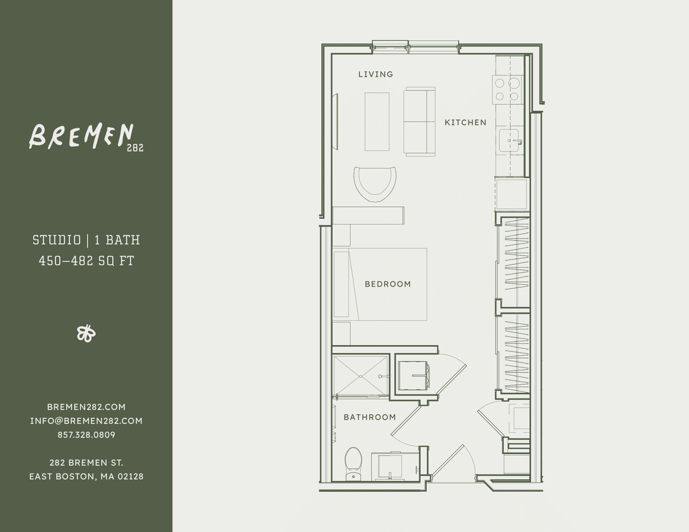 East Boston Apartment: 282 Bremen St