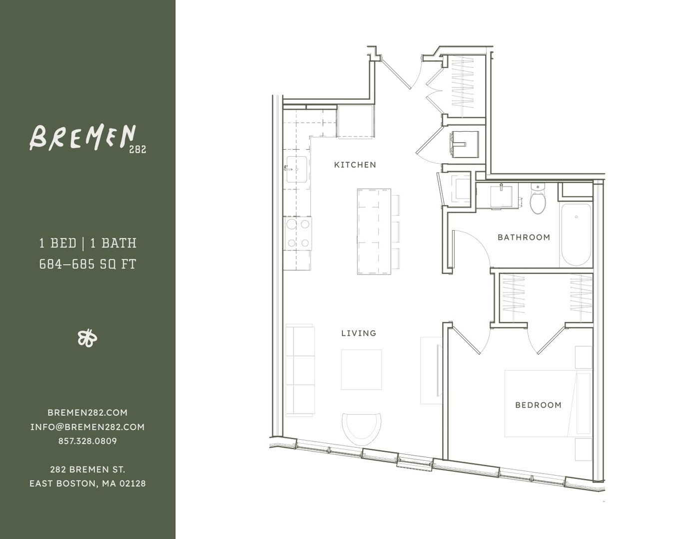 East Boston Apartment: 282 Bremen St