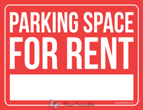 ONE Reserved Parking space in Foggy Bottom at the Monroe House Condo