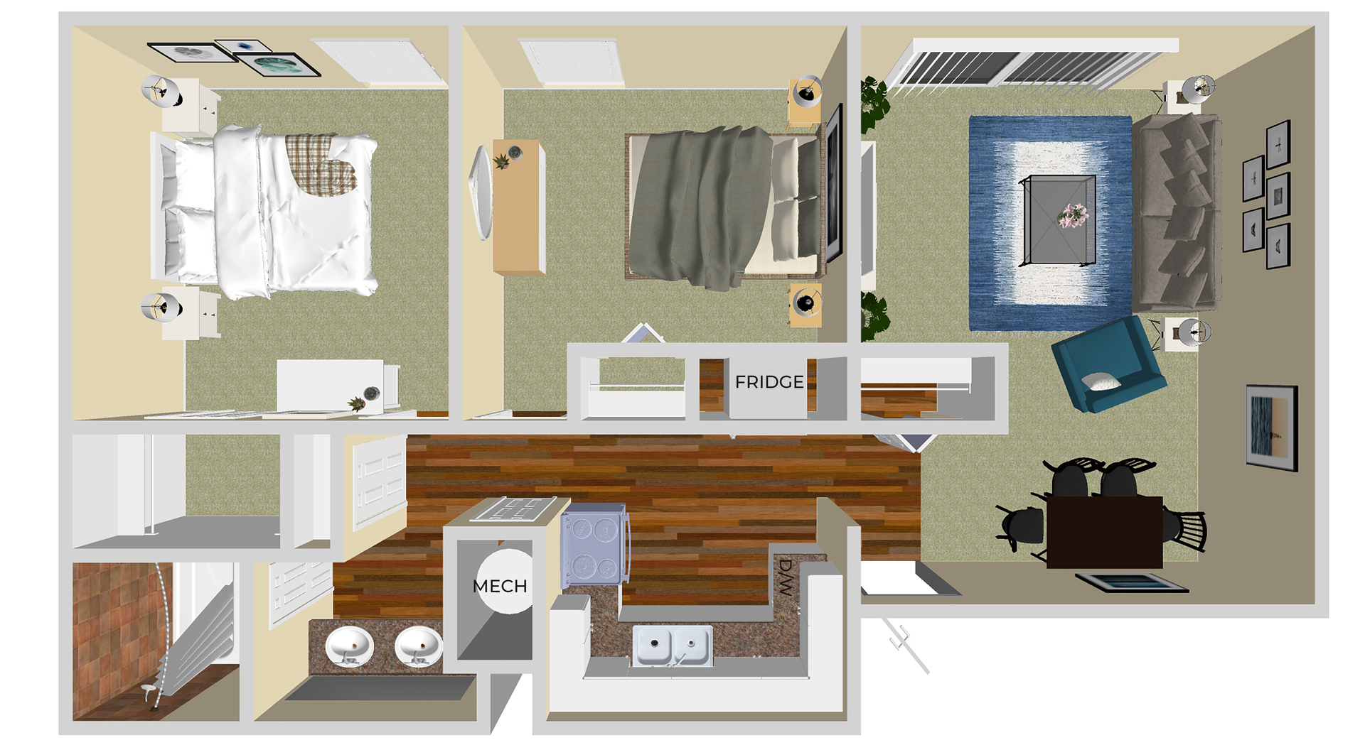 Lawrence Apartment: 1904 W 24th St