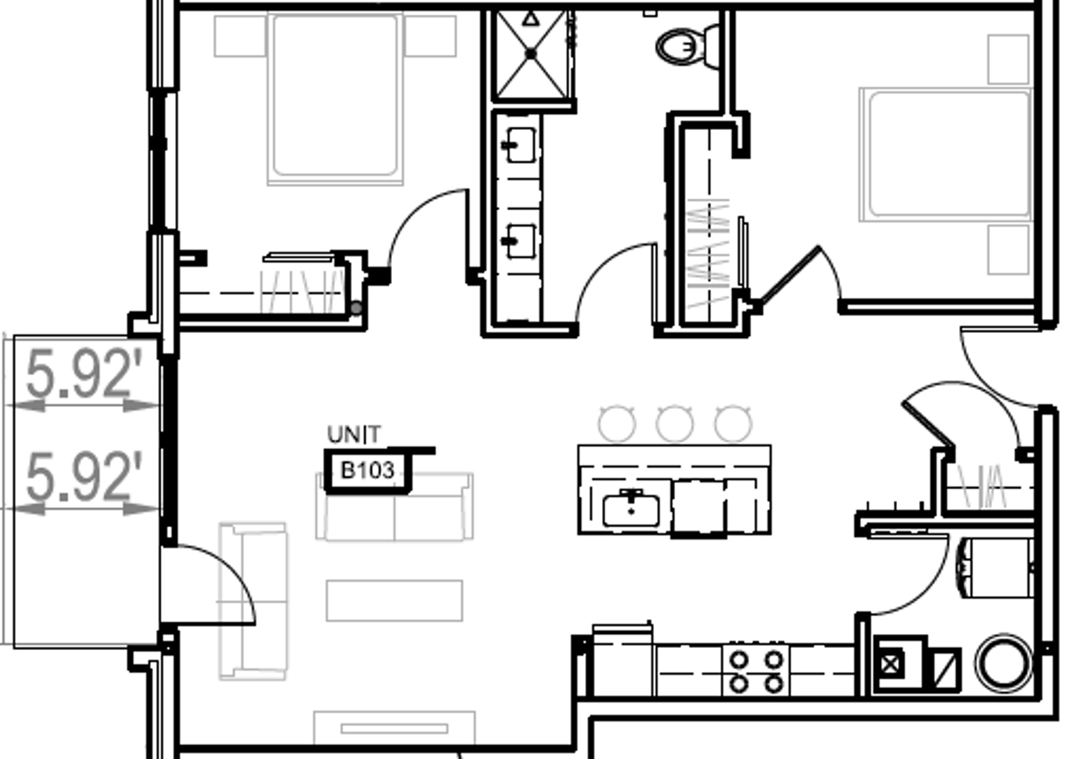Grand Rapids Apartment: 601 Lake Michigan Dr NW