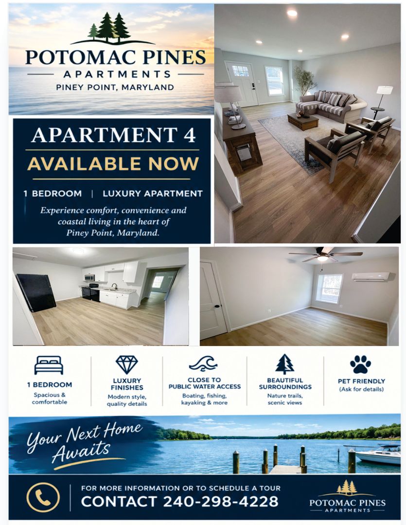 Piney Point Apartment: 17476 Piney Point Road