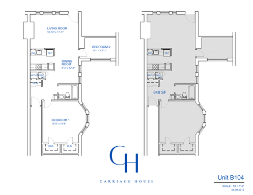 2 Bedroom Apartment – 3500 Powelton Ave - B-104, Philadelphia, PA 19104