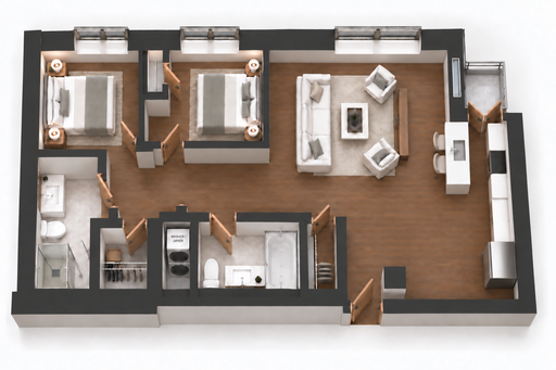 2 Bedroom Apartment – 18 E. Lancaster Avenue, 310, Penn Wynne, PA 19096