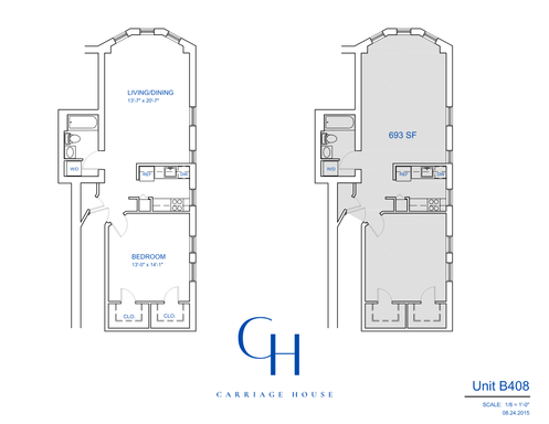 1 Bedroom Apartment – 3500 Powelton Ave, Unit B-408, Philadelphia, PA 19104