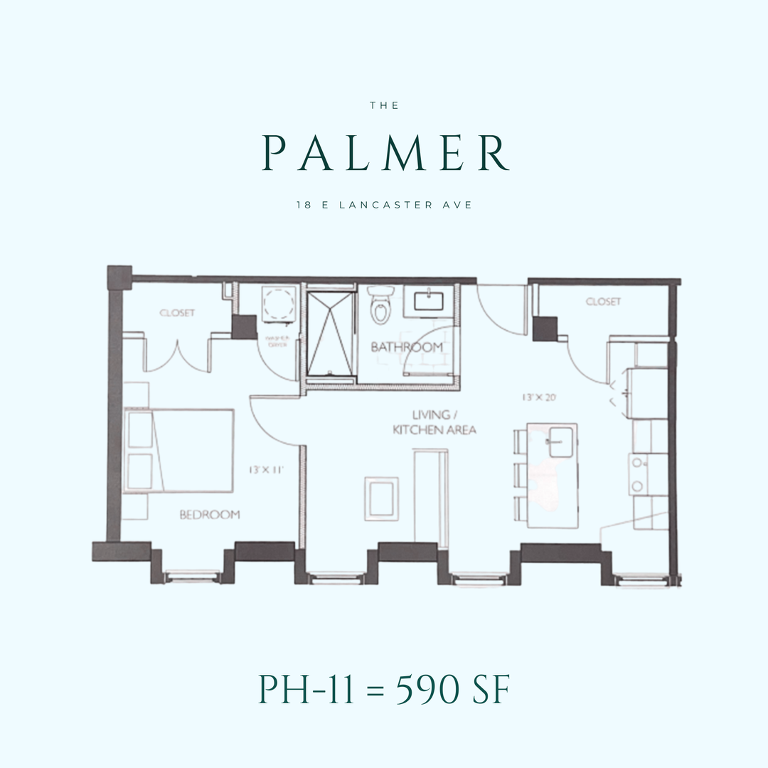 Penn Wynne Apartment: 18 E Lancaster Ave