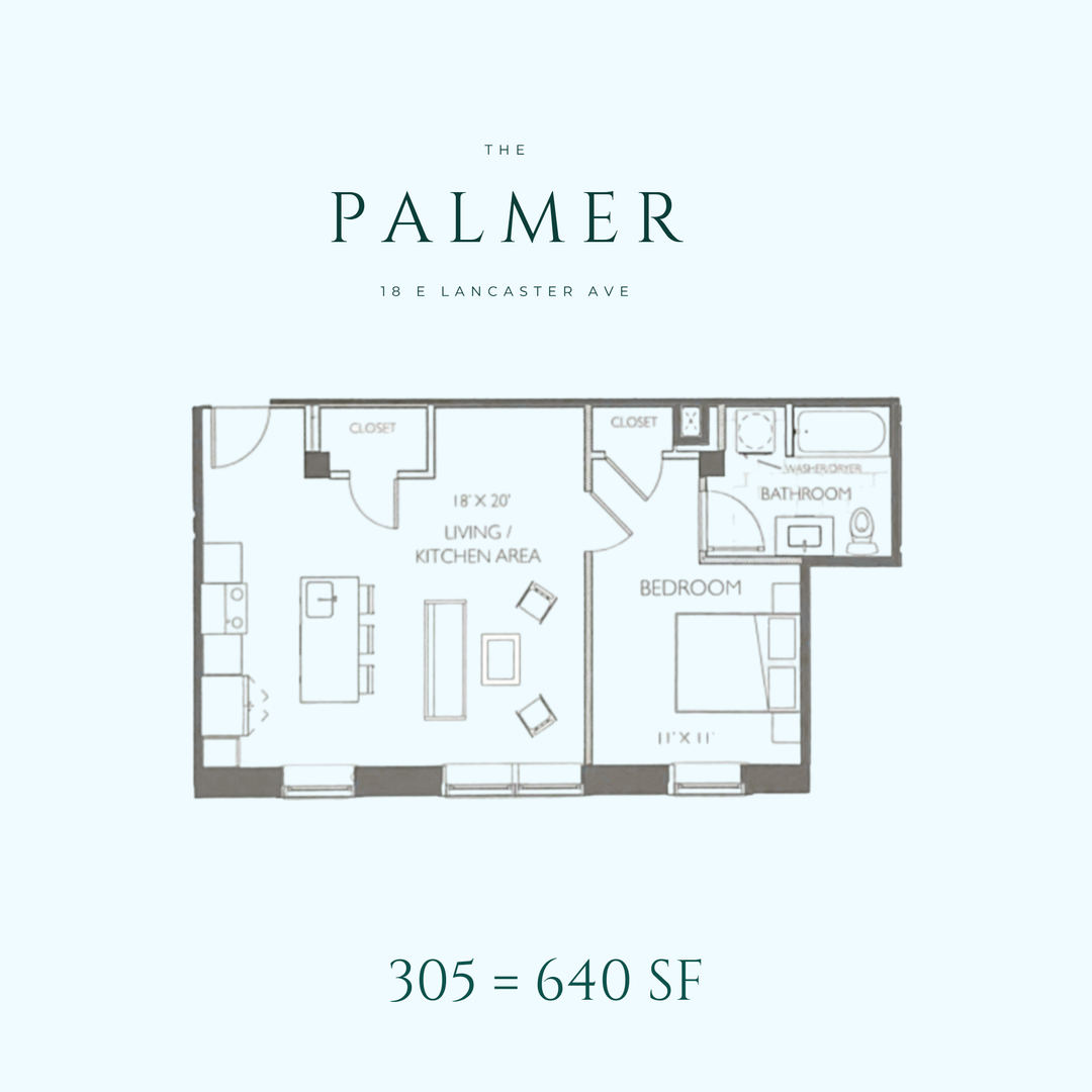 Penn Wynne Apartment: 18 E Lancaster Ave