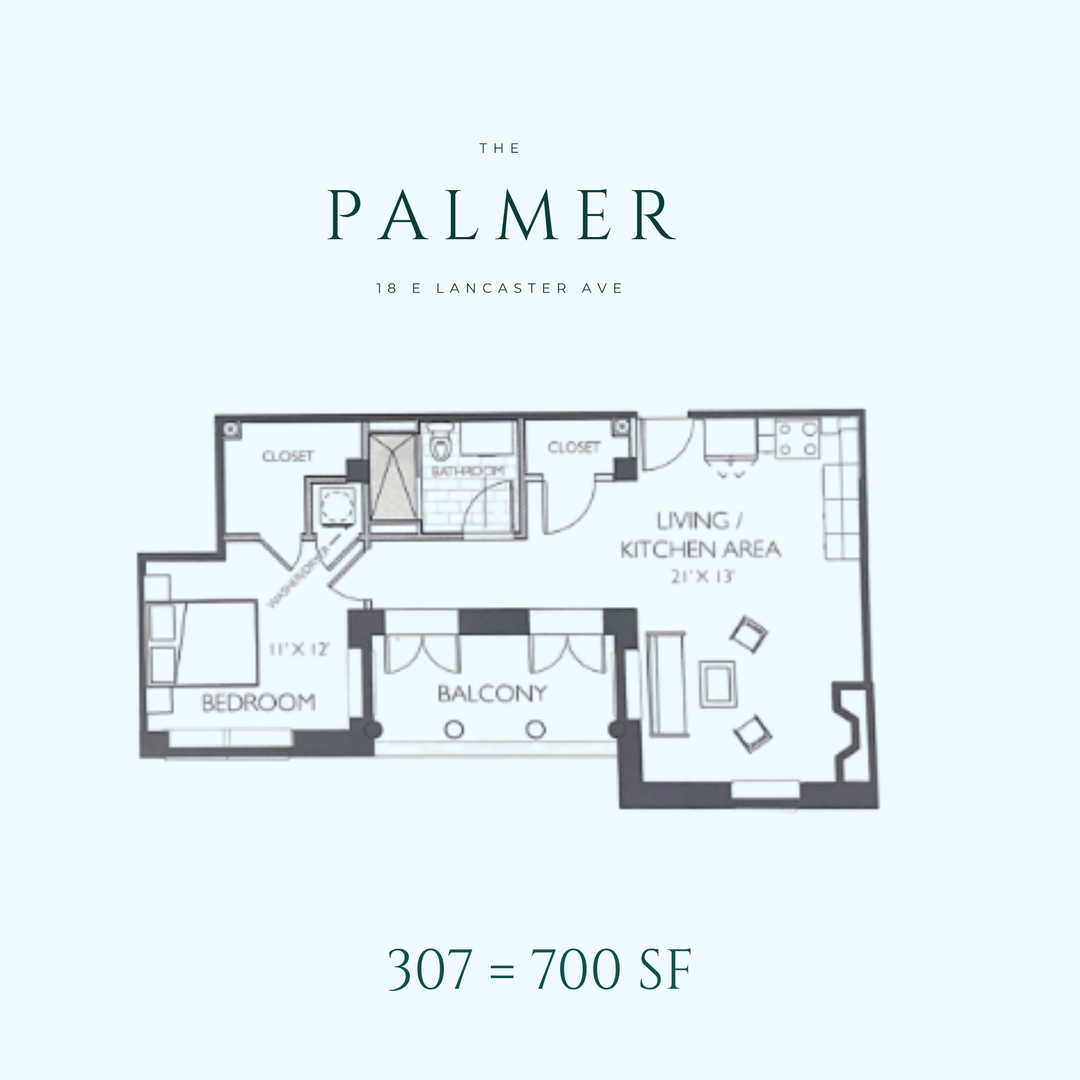 Penn Wynne Apartment: 18 E Lancaster Ave