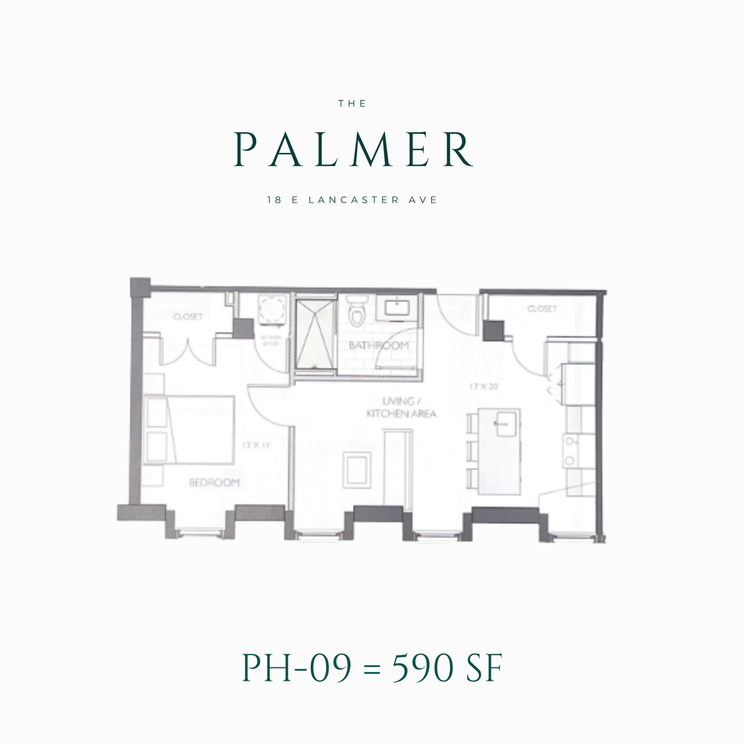 Penn Wynne Apartment: 18 E Lancaster Ave