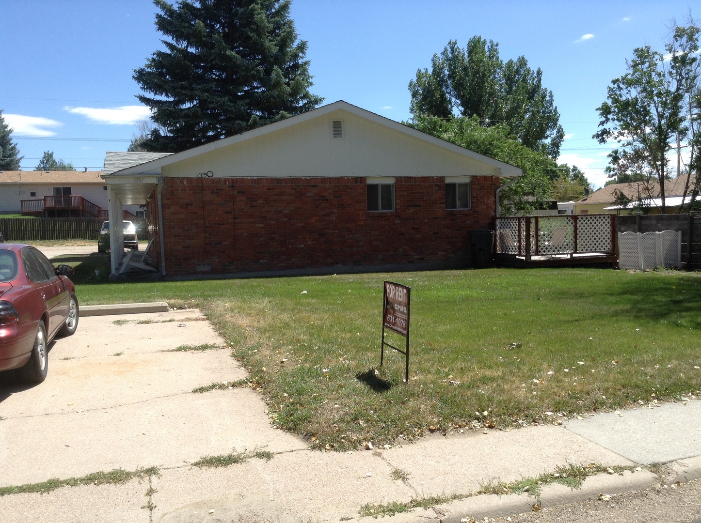 Cheyenne Apartment: 1207 Monroe Ave