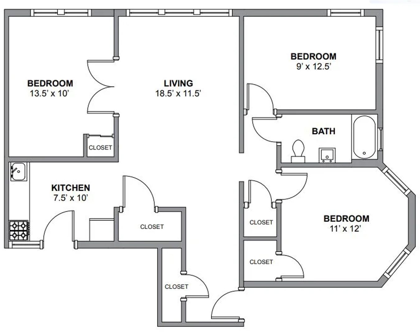 CHICAGO Apartment: 639 W.Corenelia Ave