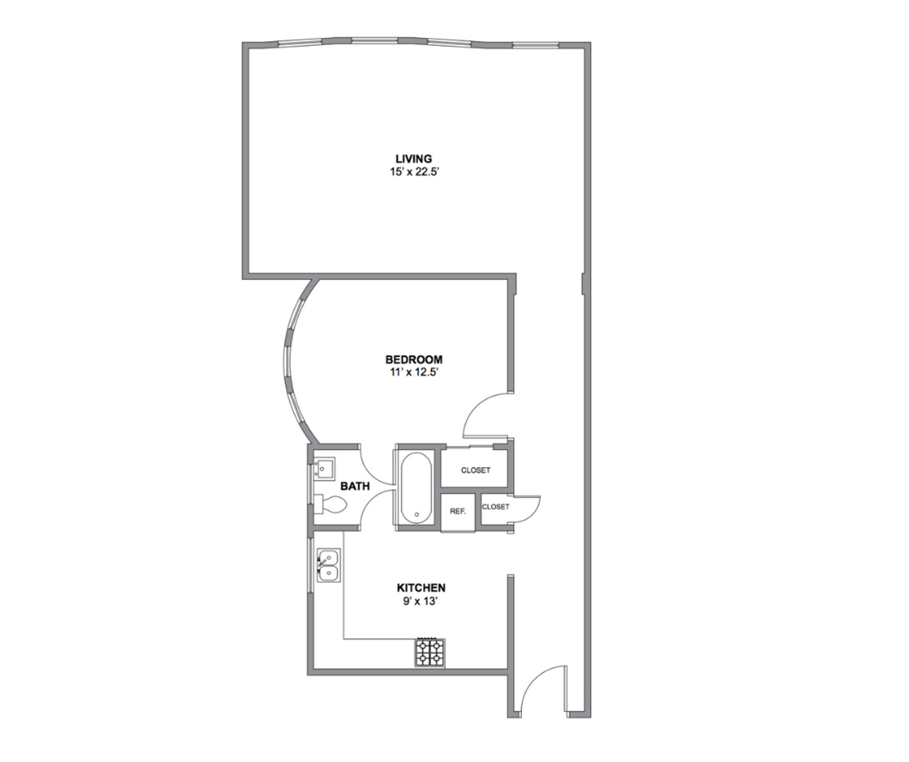 Chicago Apartment: 5516 N.Kenmore Ave