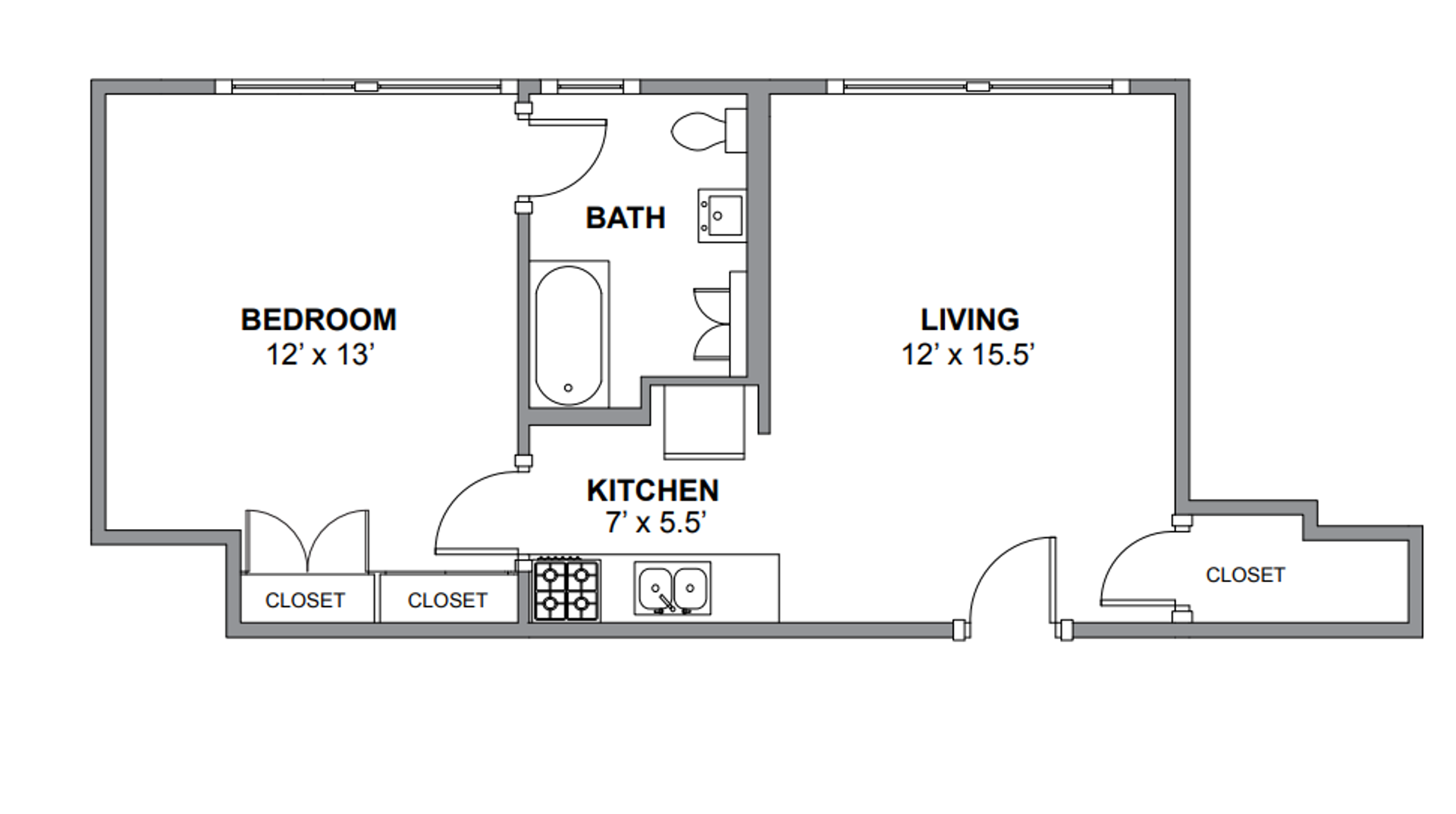Chicago Apartment: 445 W.Melrose St.