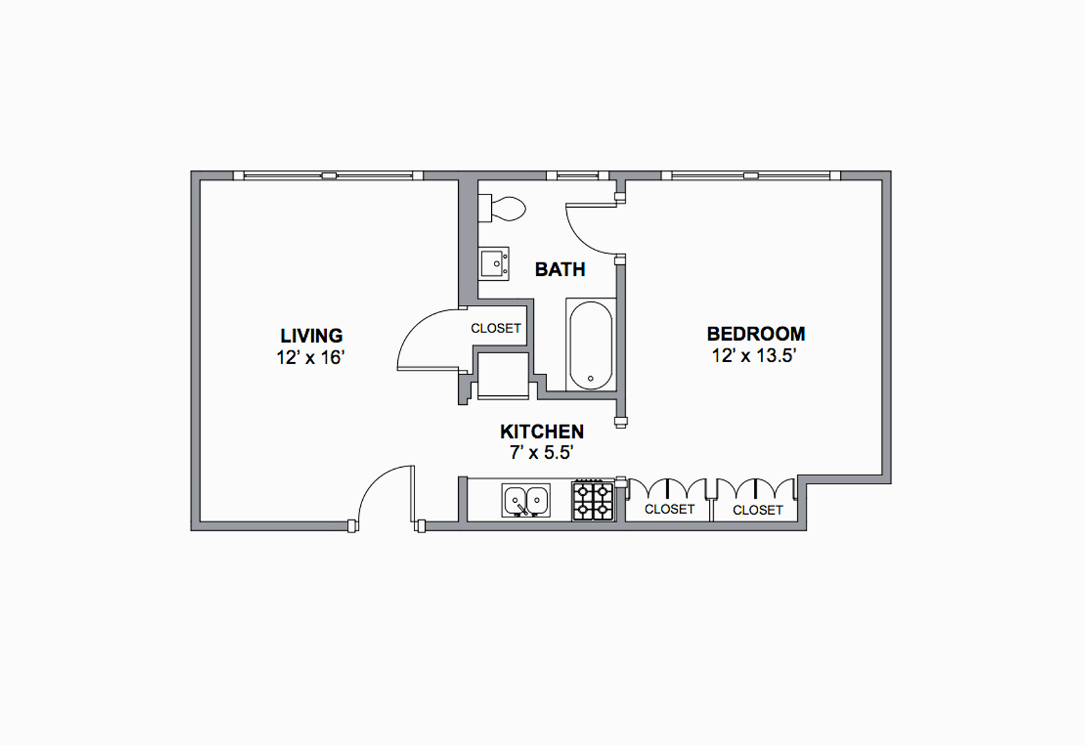 Chicago Apartment: 441 W.Melrose St.