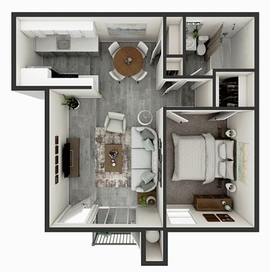 1 Bedroom Available at Crossings at Silver Oak! – photo 1