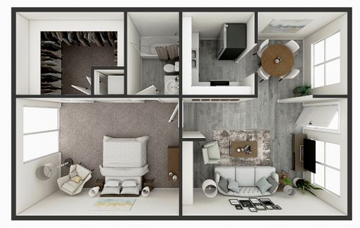 1 Bedroom Available at Crossings at Sixty Six! – photo 1
