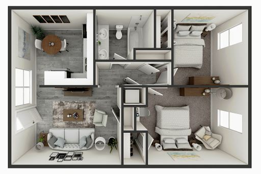 Spacious 2 Bedroom Available at Crossings at Lakewood! – photo 1