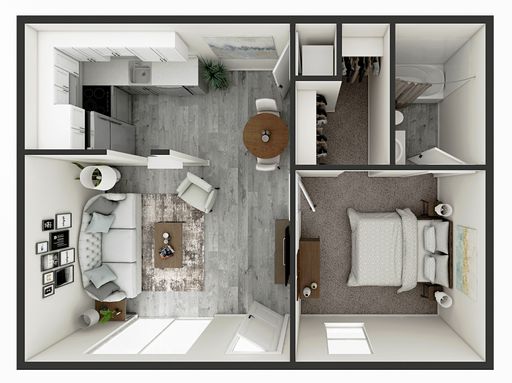 1 Bedroom Available at Crossings at Minshall! – photo 1