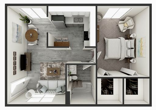 Incredibly Spacious 1 Bedroom Available at Crossings at Clairemont! – photo 1
