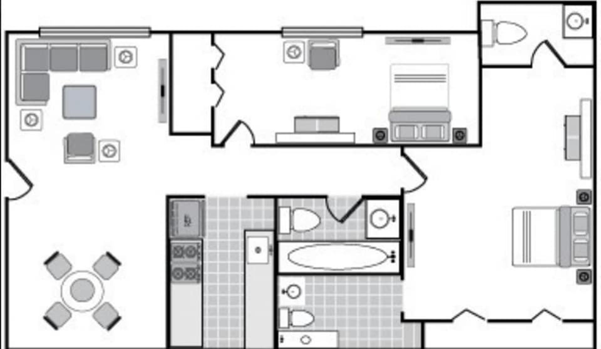 Denton Apartment: 1700 E. Village Dr.