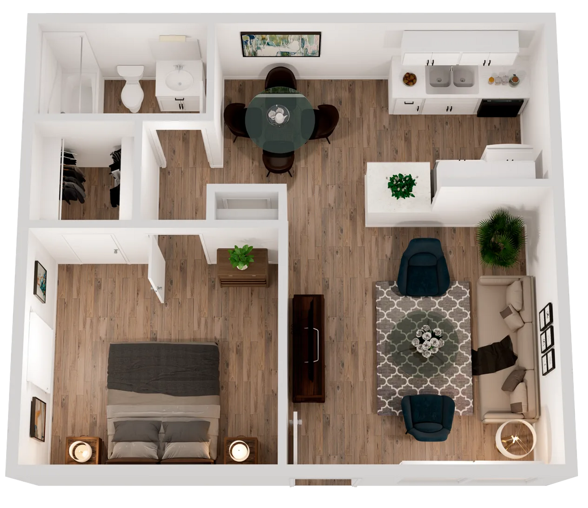 Palestine Apartment: 1010 Sugar Lane