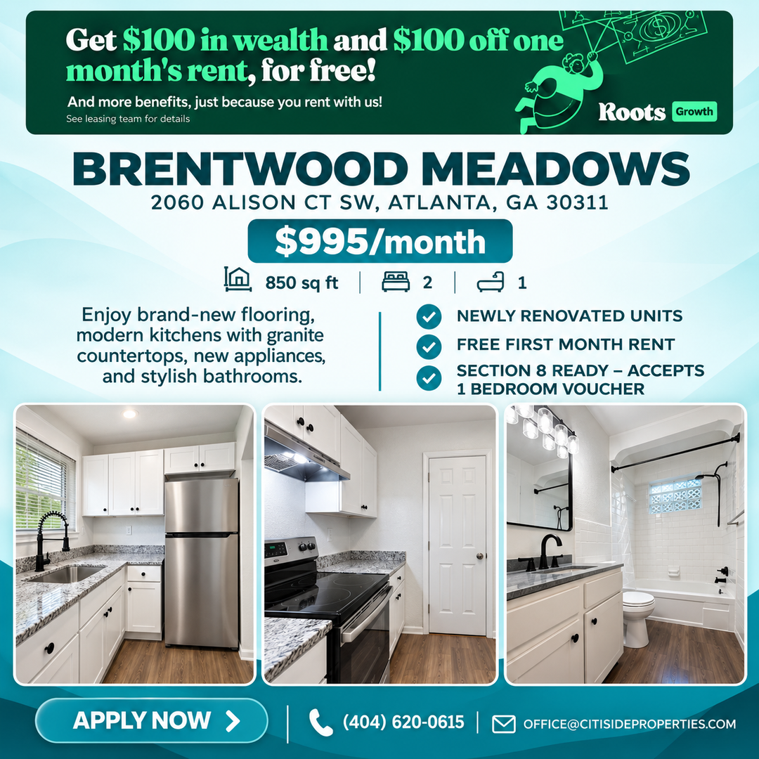 Atlanta Apartment: 2060 Alison Ct SW
