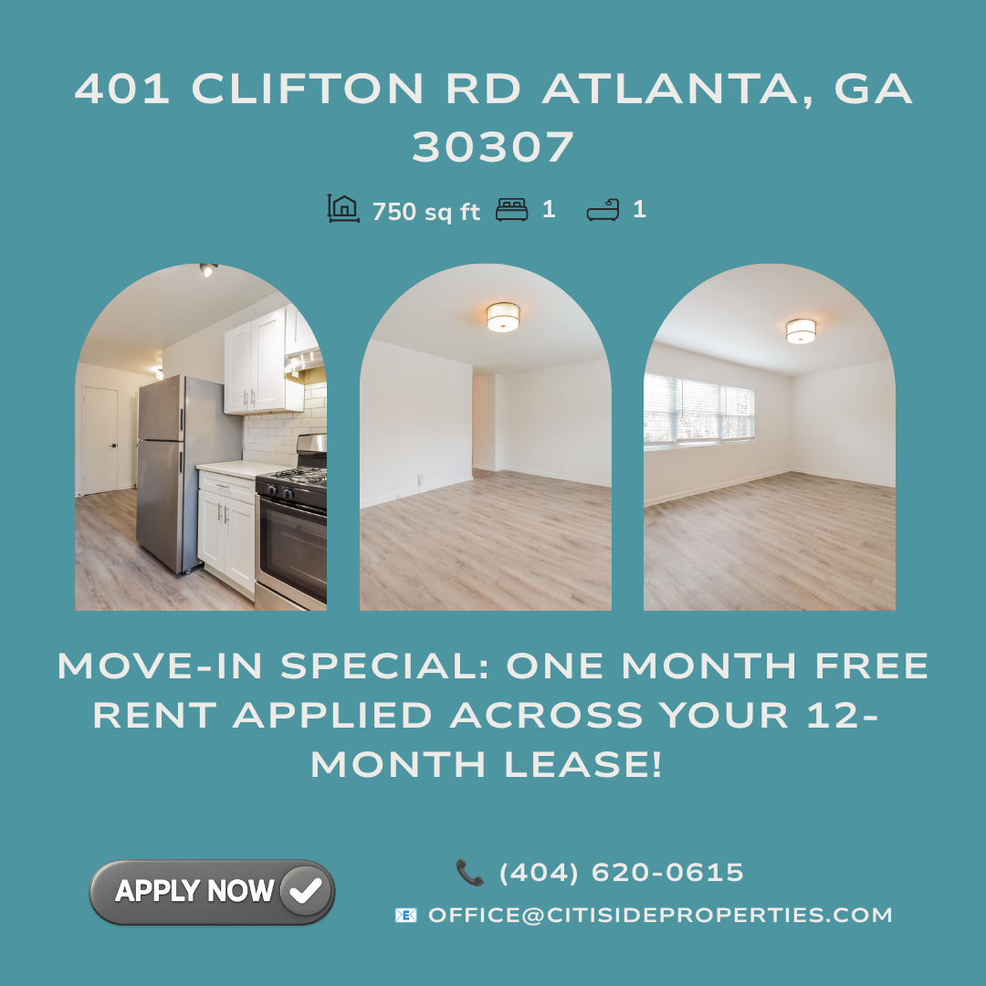 Atlanta Apartment: 401 Clifton Rd
