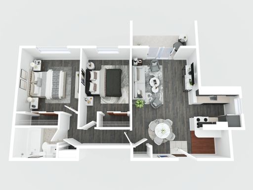 Newly Refreshed 2 Bed With Balcony and Green Space – photo 1