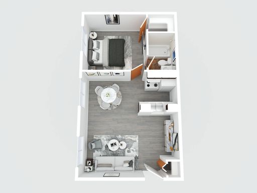 Recently Remodeled 1 Bed Near Elder High School – photo 1