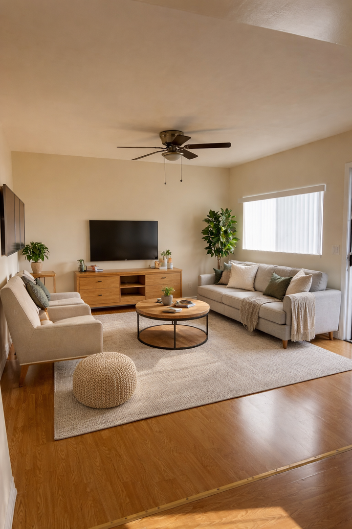 Long Beach Apartment: 1131 - 1133 Mahanna Ave