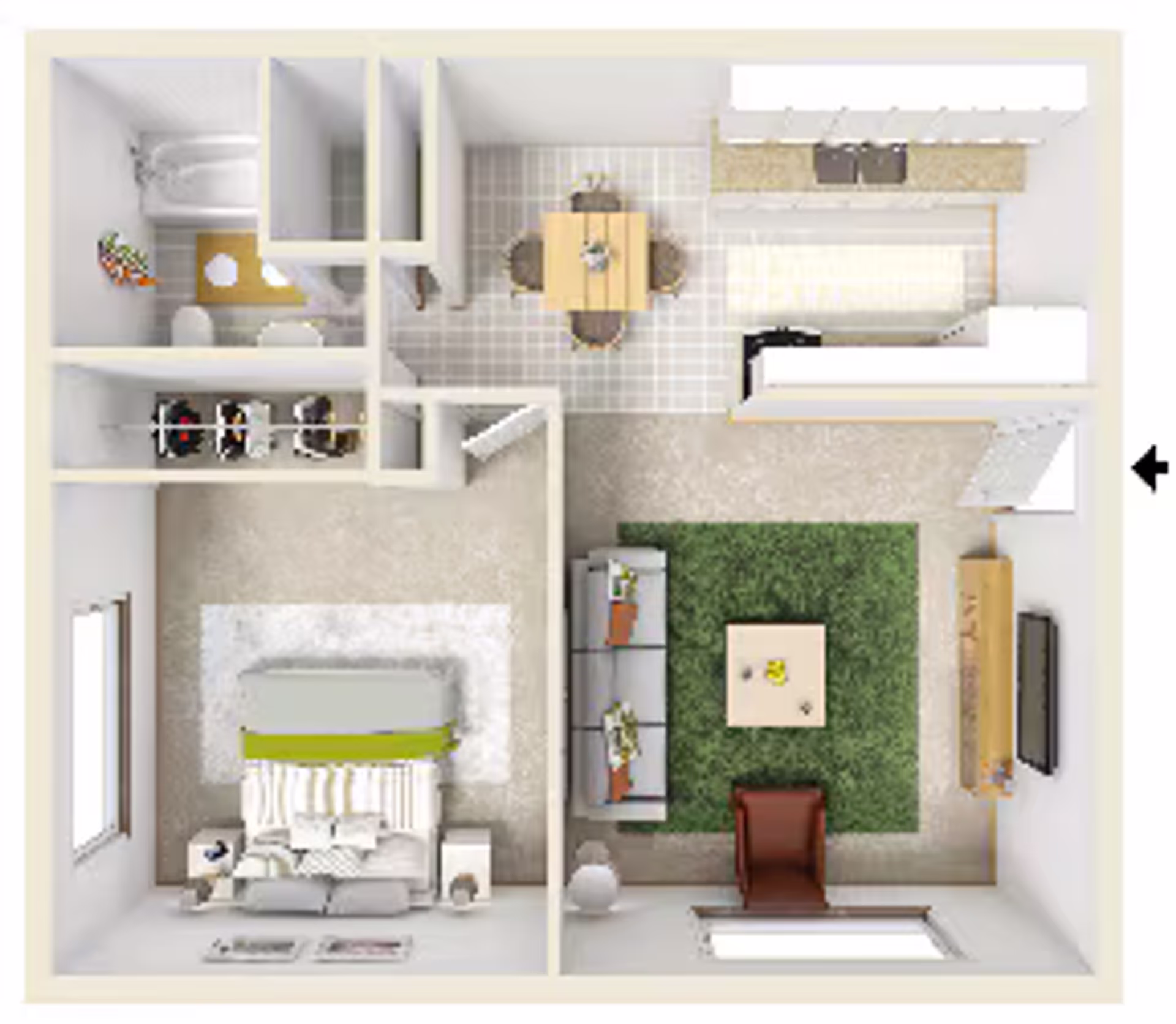 Cedar Falls Apartment: 2206 Thunder Ridge Blvd