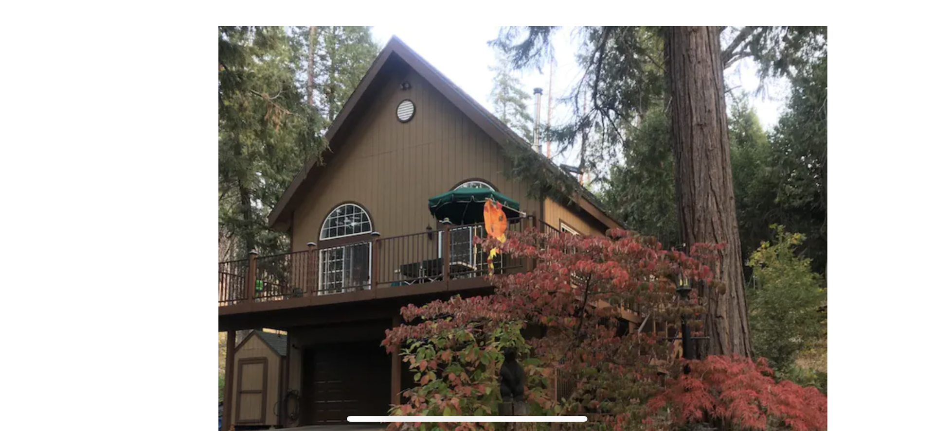 Mariposa House: Snyder Ridge Road