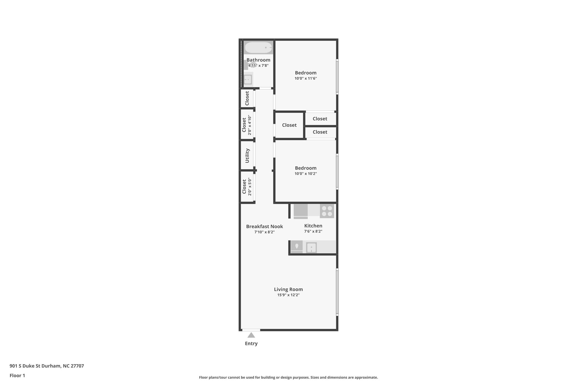 Durham Apartment: 901 S Duke St