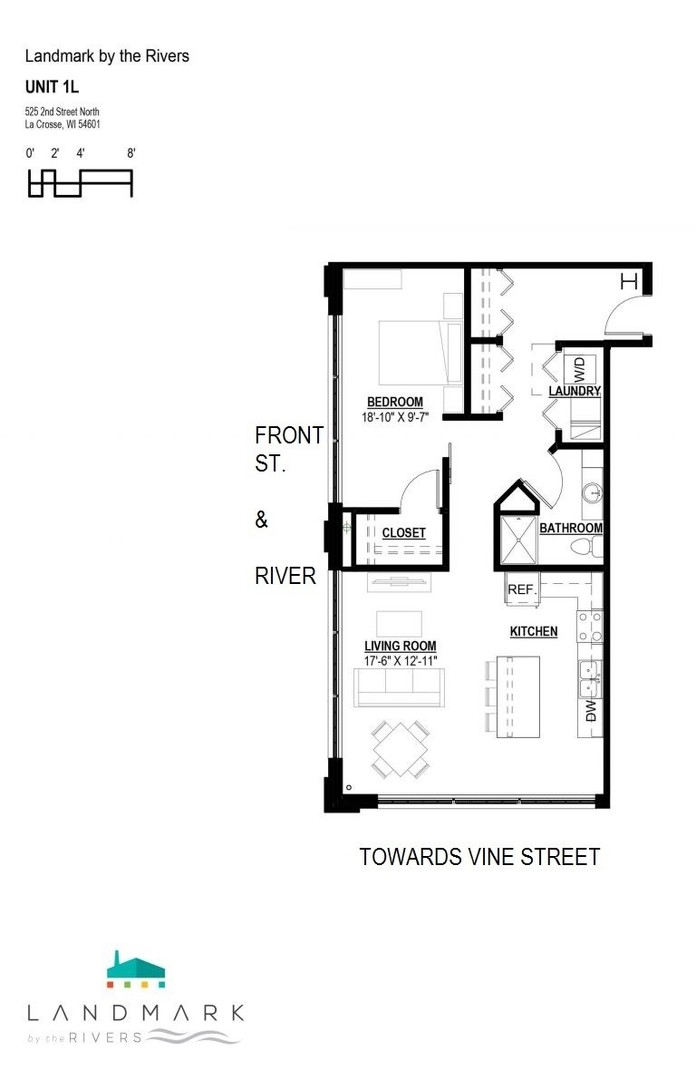 La Crosse Apartment: 429 2nd Street North