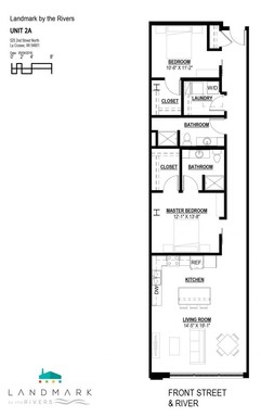 Apt 322 - 2 bedroom, 2 bath Apartment - 3rd Floor - West facing with great views – photo 1